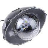 Waterproof Christmas Snowfall LED Projector Light Garden Landscape Lamp (Black)