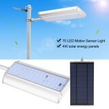 Chống thấm nước Năng Lượng Mặt Trời 70 BÓNG ĐÈN LED Cảm Ứng Chuyển Động Ánh Sáng Sân Vườn Ngoài Trời Con Đường Phố Đèn Tường