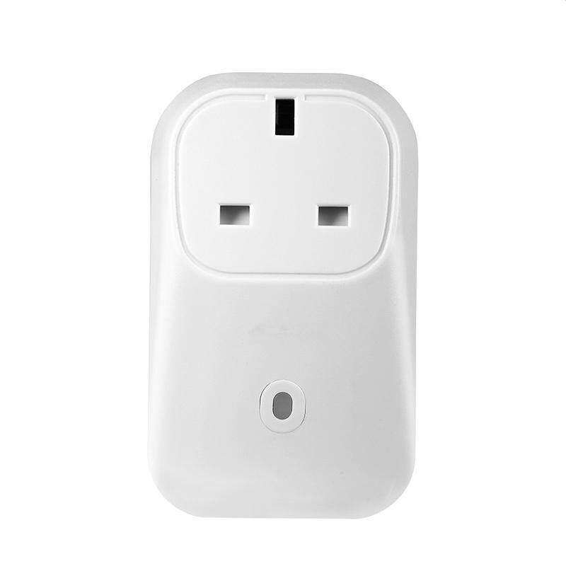 White Remote Control Timer Switch WiFi Smart Outlet Power Socket