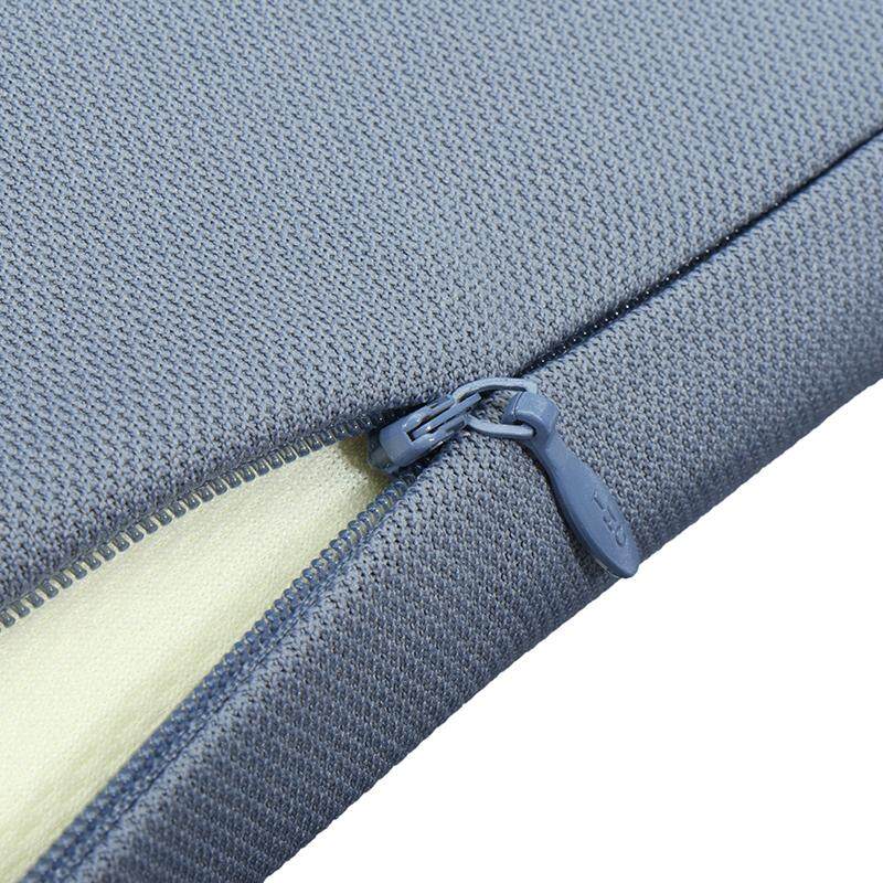 Xiaomi Roidmi Memory Foam Car Seat Head Neck Pillow Lumbar Cushion Set of Back Support Cushion Grey Lumbar Cushion - intl