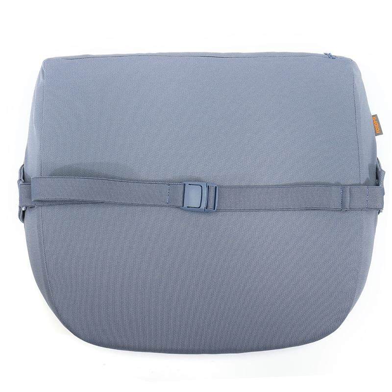 Xiaomi Roidmi Memory Foam Car Seat Head Neck Pillow Lumbar Cushion Set of Back Support Cushion Grey Lumbar Cushion - intl