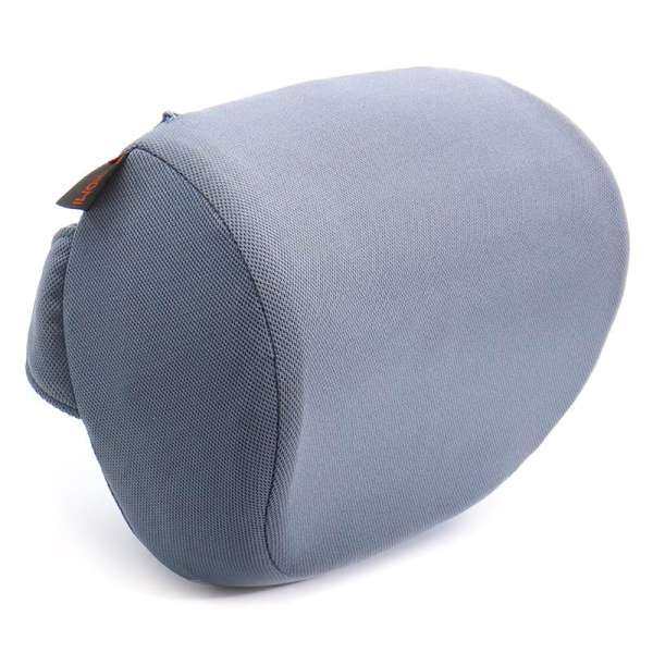 Xiaomi Roidmi Memory Foam Car Seat Head Neck Pillow Lumbar Cushion Set of Back Support Cushion Grey Neck Pillow - intl