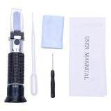 Yieryi Cầm Tay Di Động 2 trong 1 Brix & độ mặn Khúc Xạ 0-32% Brix/0-28% độ mặn với ATC Máy Đo Độ MặN Tặng Kèm bán lẻ