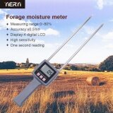 yieryi professional Moisture tester Meter LCD digital TK100 wood fibre,chemical raw material, Hay,Straw, Bran fibre materials Measuring Range 0-80%