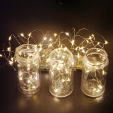 20 30 50 100 LED String Fairy Lights Copper Wire Battery Powered Waterproof DIY