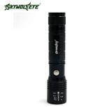 ZOOM CREEE XM-L T6 LED Rechargeable Tactical Flashlight Lamp AC+Battery Charger Black