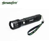 ZOOM CREEE XM-L T6 LED Rechargeable Tactical Flashlight Lamp AC+Battery Charger Black