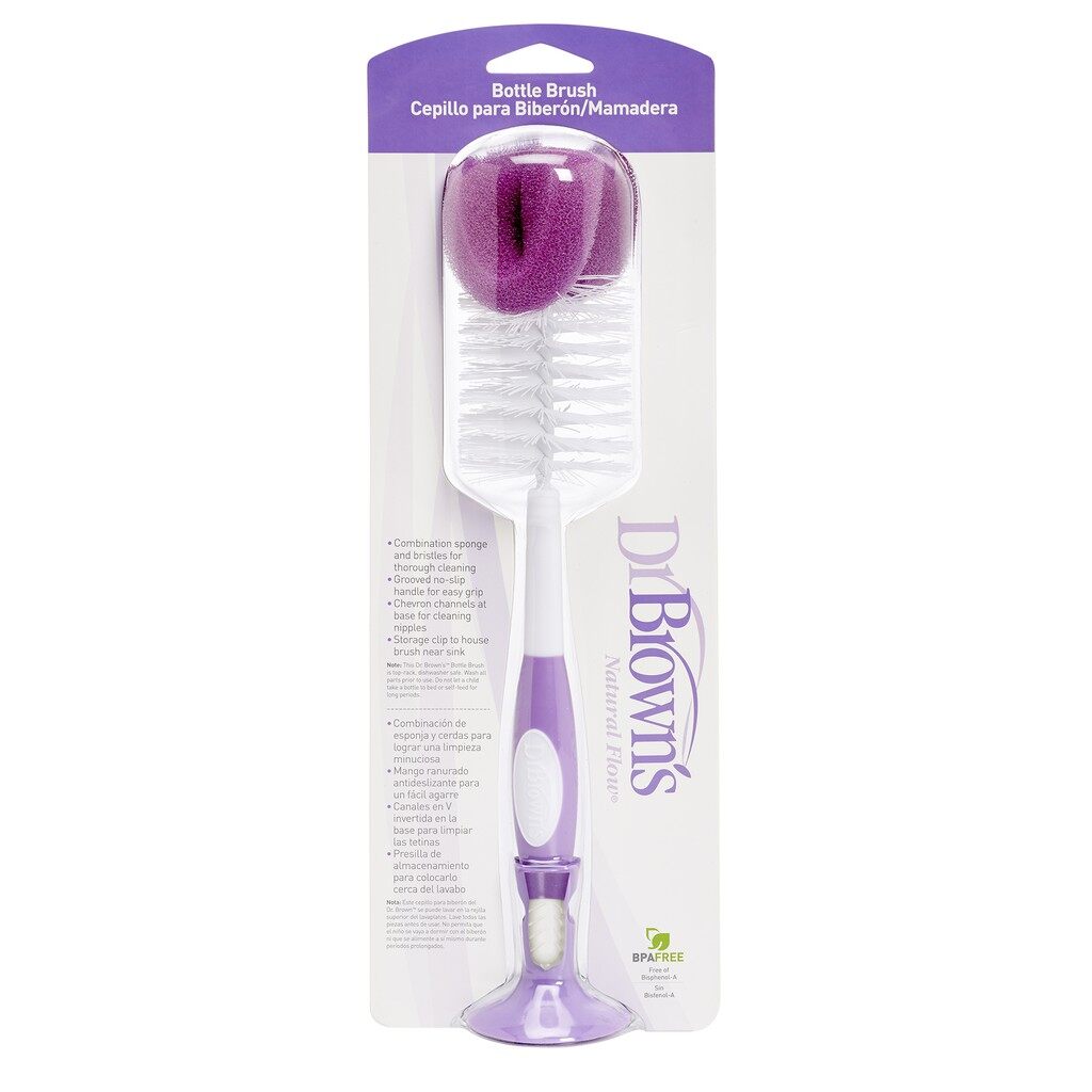 Cọ bình sữa Dr.Brown's siêu mền nhiều màu