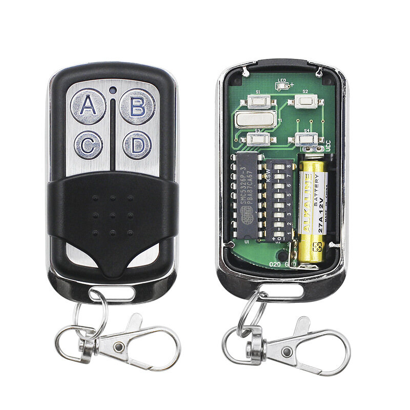 Hlinkey Chất lượng cao 5326 330MHz 433Mhz điều khiển từ xa cho xe autogate thay thế chuyển mạch Dip điều khiển từ xa không dây mã điện năng thấp