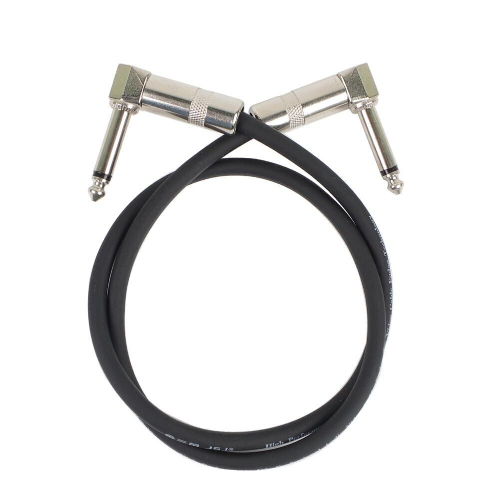 60Cm Length Guitar Effects Pedal Cable Connector 6.35 Plug Wire Adapter Line Round Head Dropship