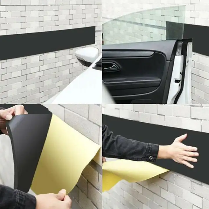 Rubber Foam Car Door Protector Safety Bumper Guard Garage Parking