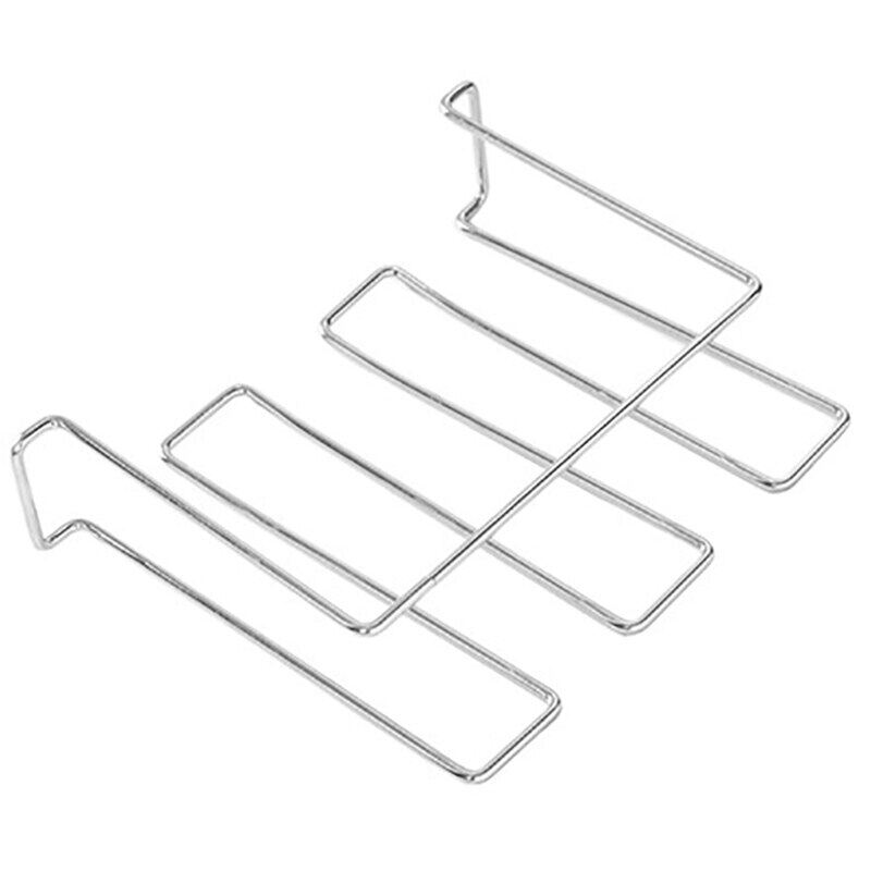 DEOUNY Wine Glass Bottle Holder Creative Portable Wine Rack Wall Stainless Iron Goblet Stand