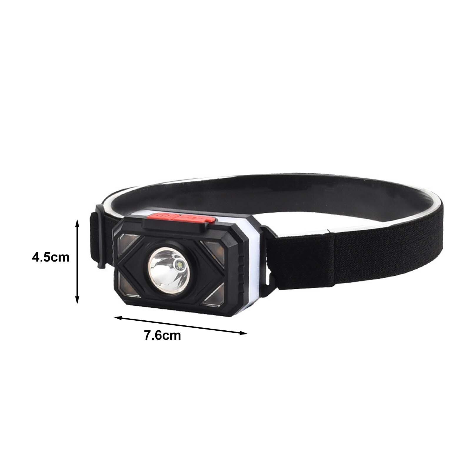 Magicaldream 1 Set LED Headlight High Brightness Waterproof Three Light Source Illumination Headlamp Night Fishing LED Lamp Camping Supplies 1 Set Ultra-Light