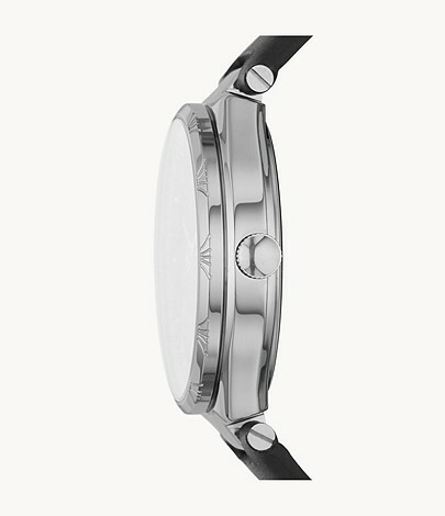 Fossil BQ3745 Ashtyn Three-Hand Date Black Leather Watch Fossil BQ3745 Ashtyn Three-Hand Date Black Leather Watch  main image 3