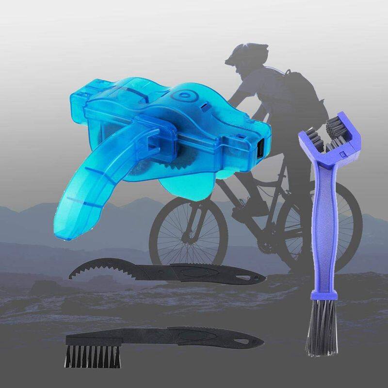 Bike Chain Scrubber, 4Piece Portable Mountain Bike Chain Washer