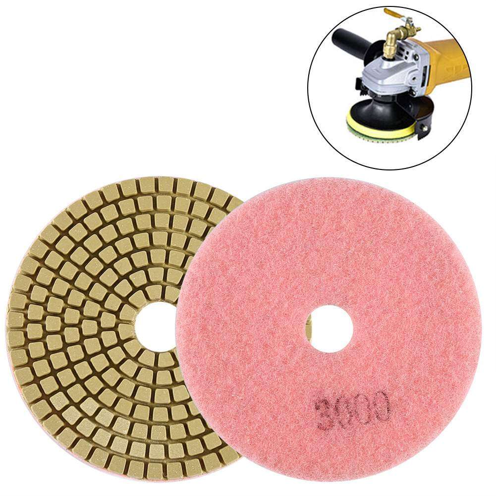 100mm 4 Diamond Wheel Wet Diamond Grinding Disc Polishing Pad for Granite Marble Stone