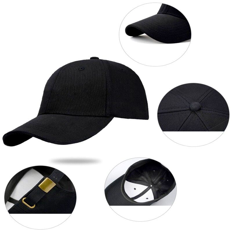 Fishing Leisure Hat Adjustable Baseball Cap Dustproof Cap Sun Visor Baseball Cap Solid Color Baseball Cap