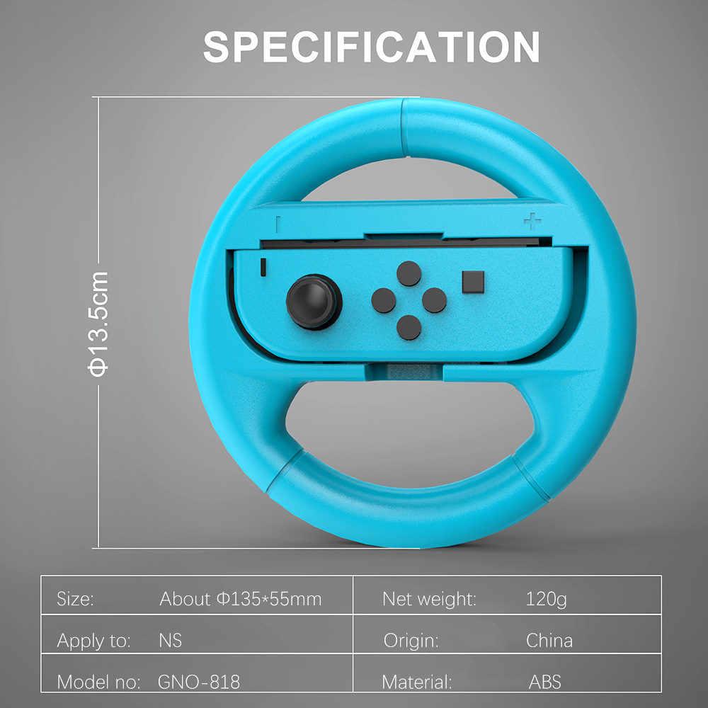 BLUEKAKA Joycon Tay Cầm Đua Lái Trò Chơi Giá Đỡ Bánh Lái Cho Nintendo Switch Oled /NS Joy-Con Tay Cầm Điều Khiển Hỗ Trợ Tay Cầm