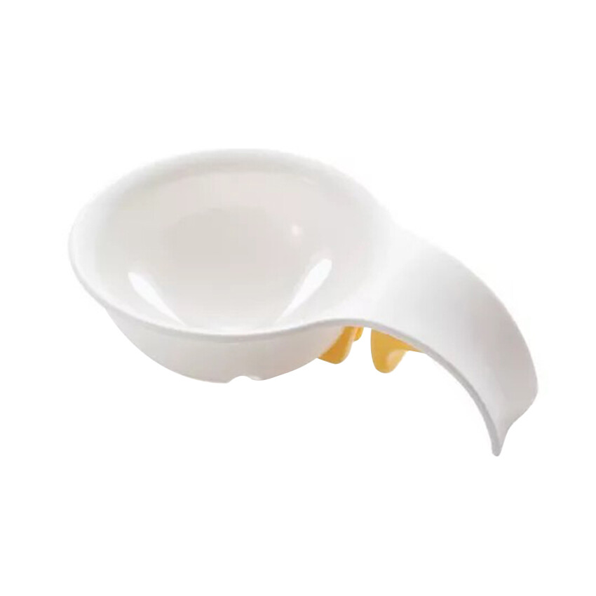 Dụng Cụ Tách Màu Trắng Dễ Thương, Dụng Cụ Tách Thực Phẩm Bằng Nhựa Nhanh Chóng Và Dễ Dàng Dụng Cụ Rây Trứng Dụng Cụ Nhà Bếp