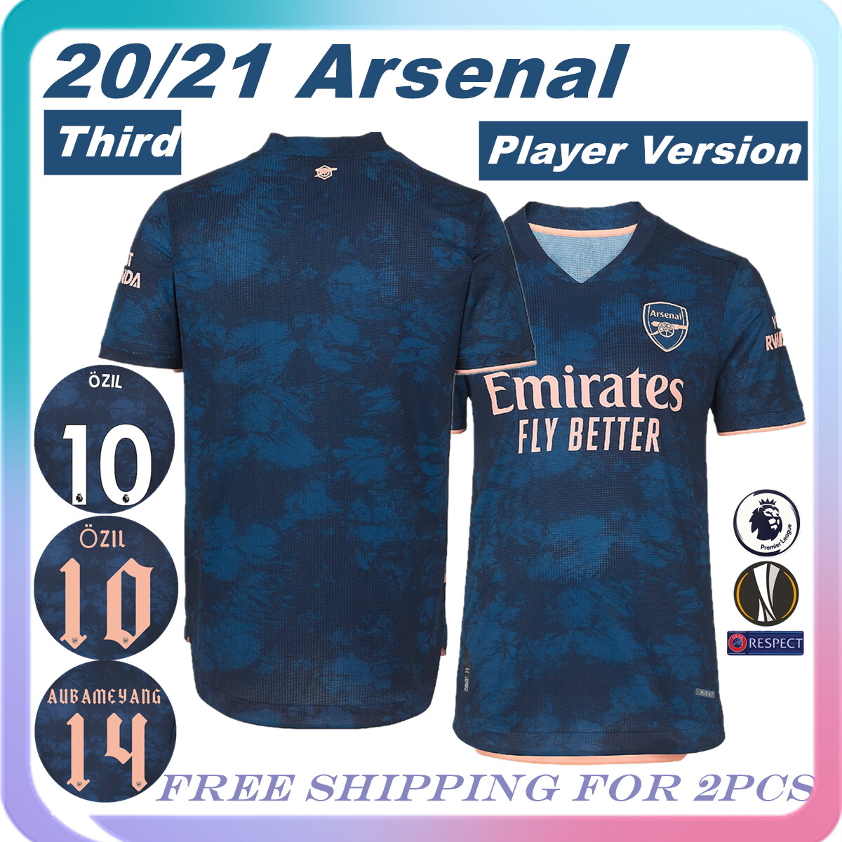 arsenal jersey with name