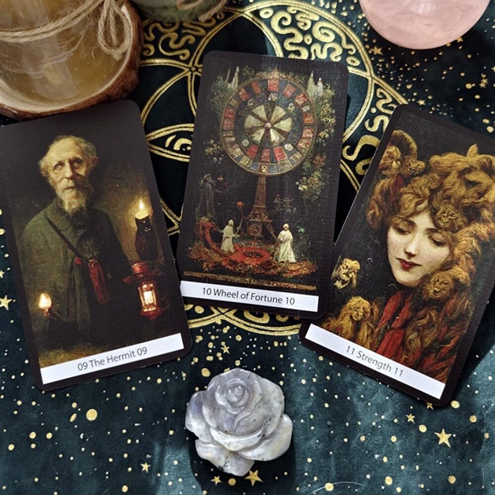 78 Pcs Soulless Tarot Dark Intuition Cards 12*7cm