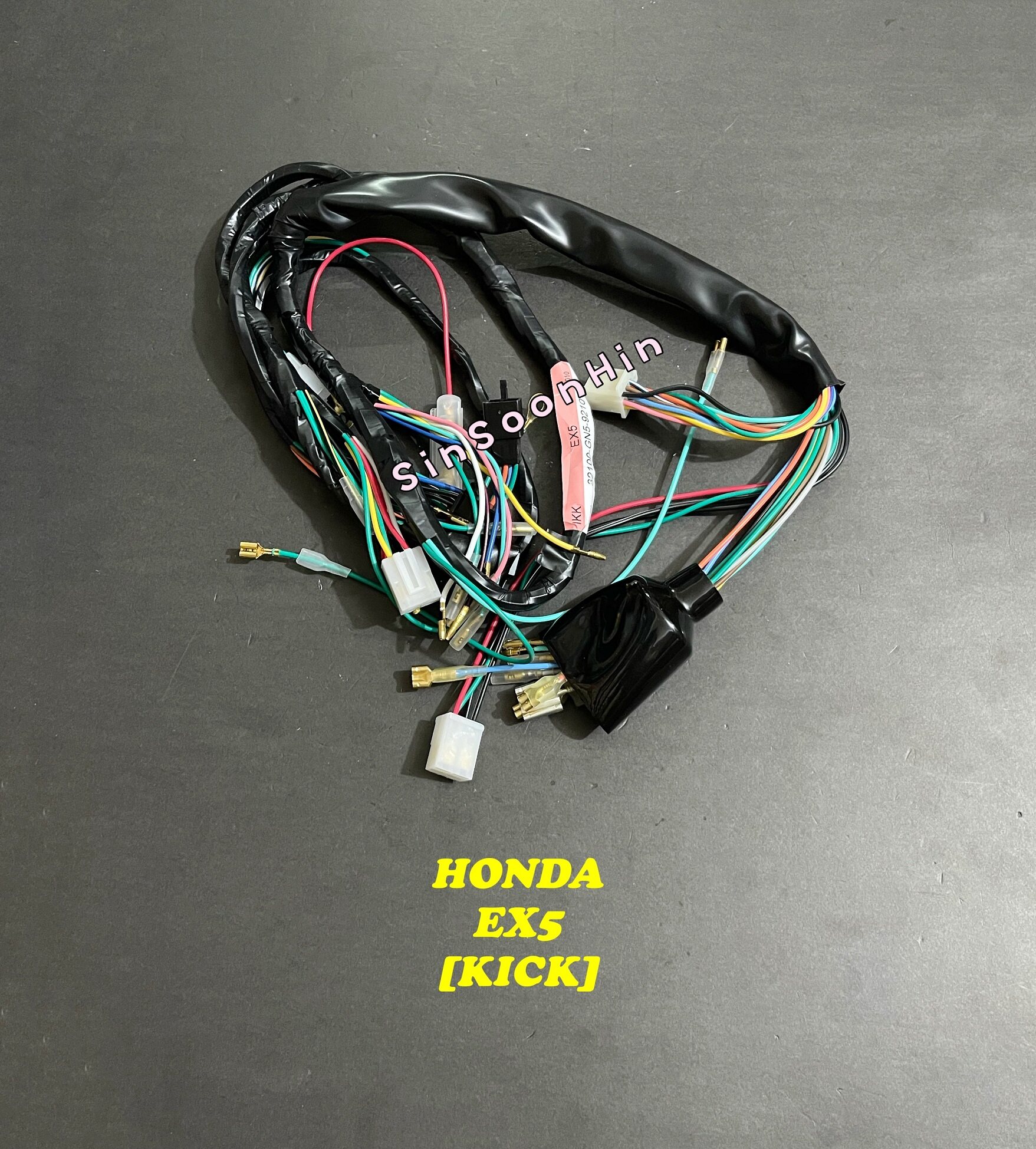 HONDA EX5 HIGH POWER Kick Starter Wiring Complete Set [ OEM ] Lazada