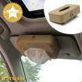 Beige fashion leather car tissue box holder auto 