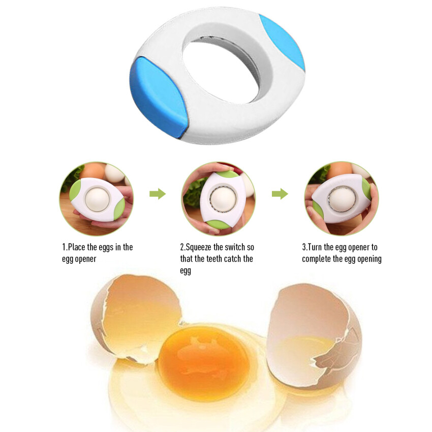 Egg Shell Opener Egg topper cutter Cute Boiled Egg Shell Topper Cutter Opener Egg Cup Tools Kitchen Essential