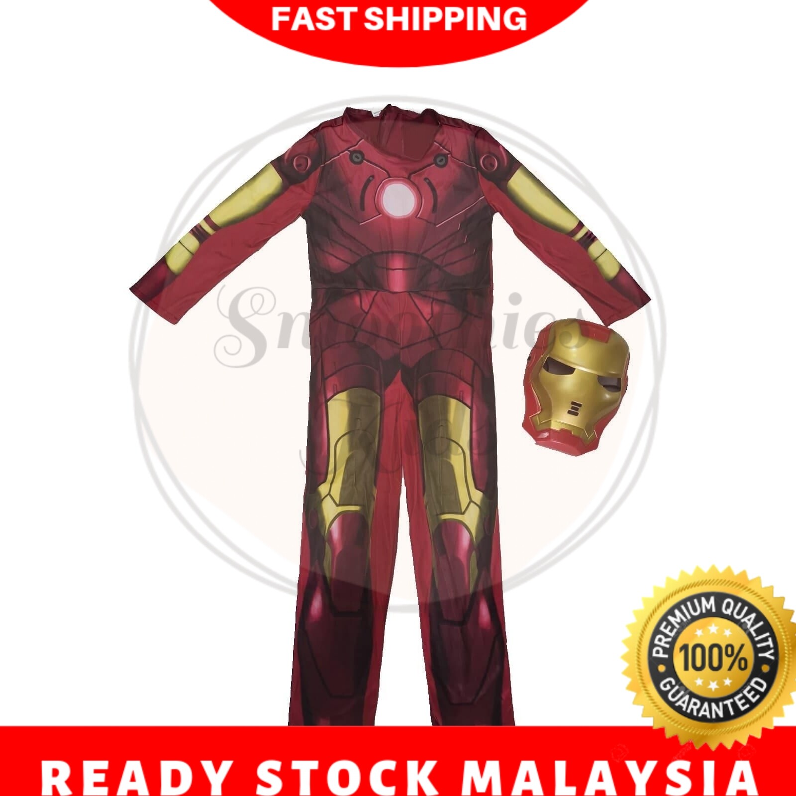 Costume Iron w Mask toys for girls