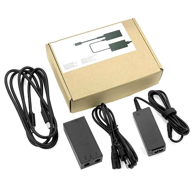USB 3.0 Adapter for XBOX One S/X Kinect Adapter New Power Supply Kinect 2.0 Sensor For Windows 8//8.1/10 EUR/USA/UK Plug