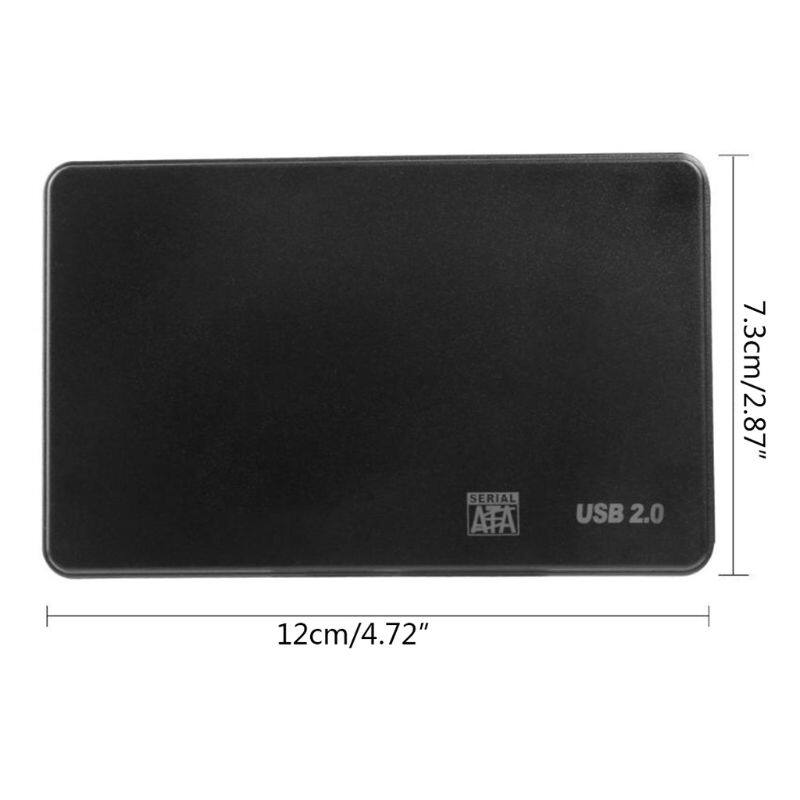 Vỏ HDD SSD 2.5 Inch Bộ Chuyển Đổi Sata Sang USB 3.0/2.0, Hộp Ổ Cứng 5 Gbps Bao Vây Adapter...