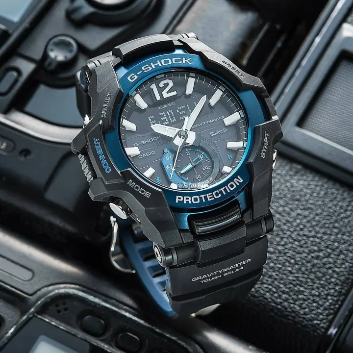 casio tough solar blue