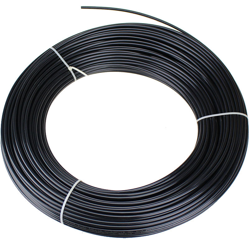 Diameter 4x2.5mm High Pressure PA6 Nylon Tube 4*2.5mm Pneumatic Air Compressor Smooth Rigid Polyamide Oil Pipe Clear Black PA -2/5/20/50Meter