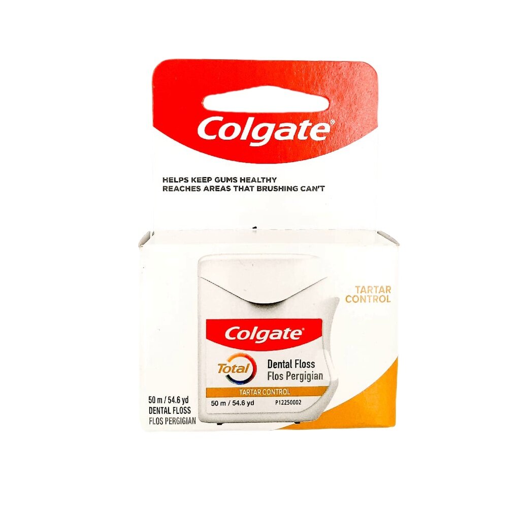 Colgate Dental Floss with Tartar Control (50m) Lazada
