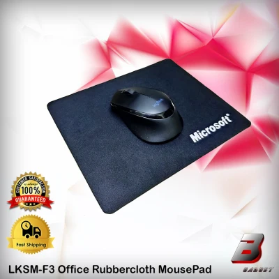 Microsoft / Logitech Mouse Pad Natural Rubber Cloth Pad LKSM-F3