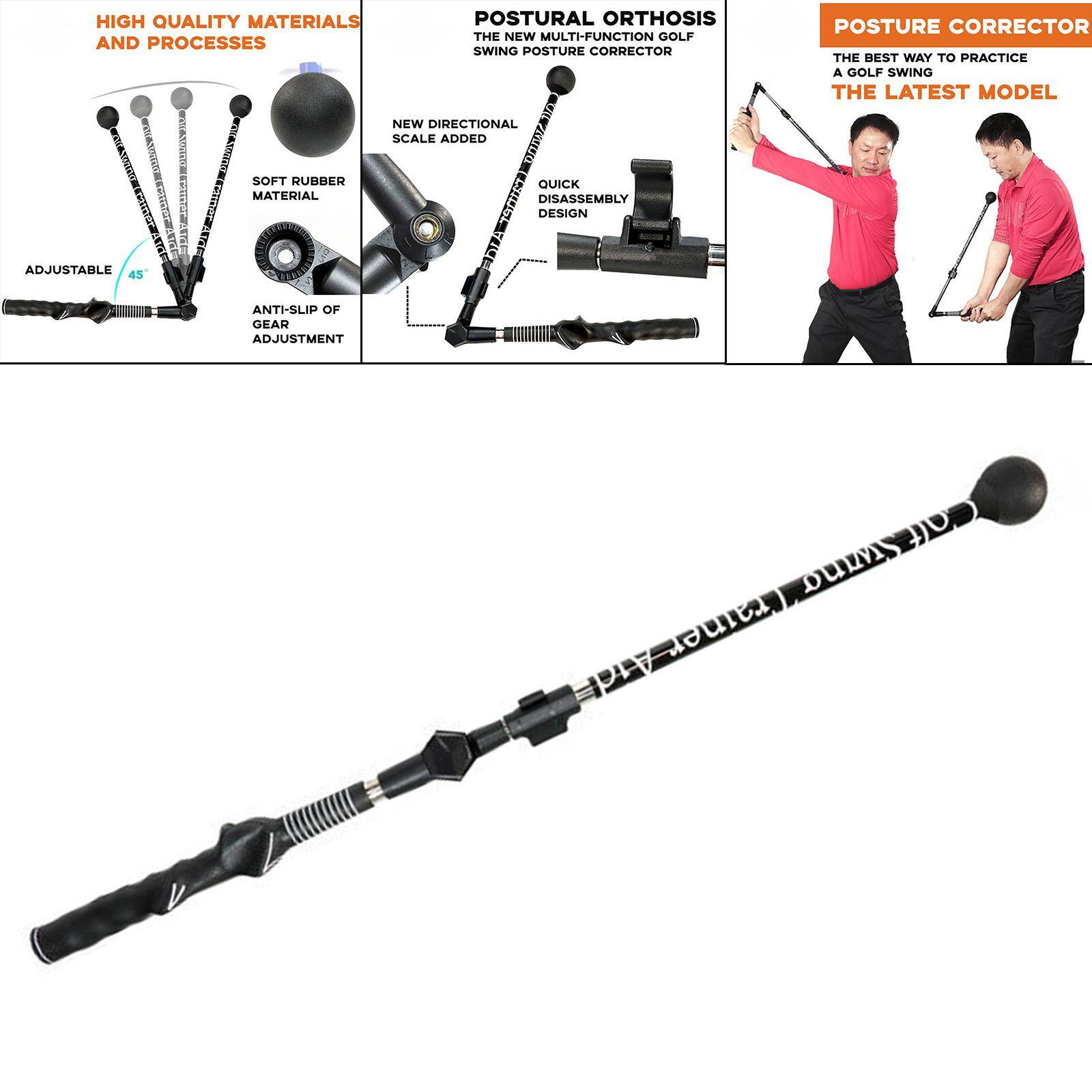 BNSTAR Golf Swing Trainer Posture Training Corrector Aids Arm Swing Wrist