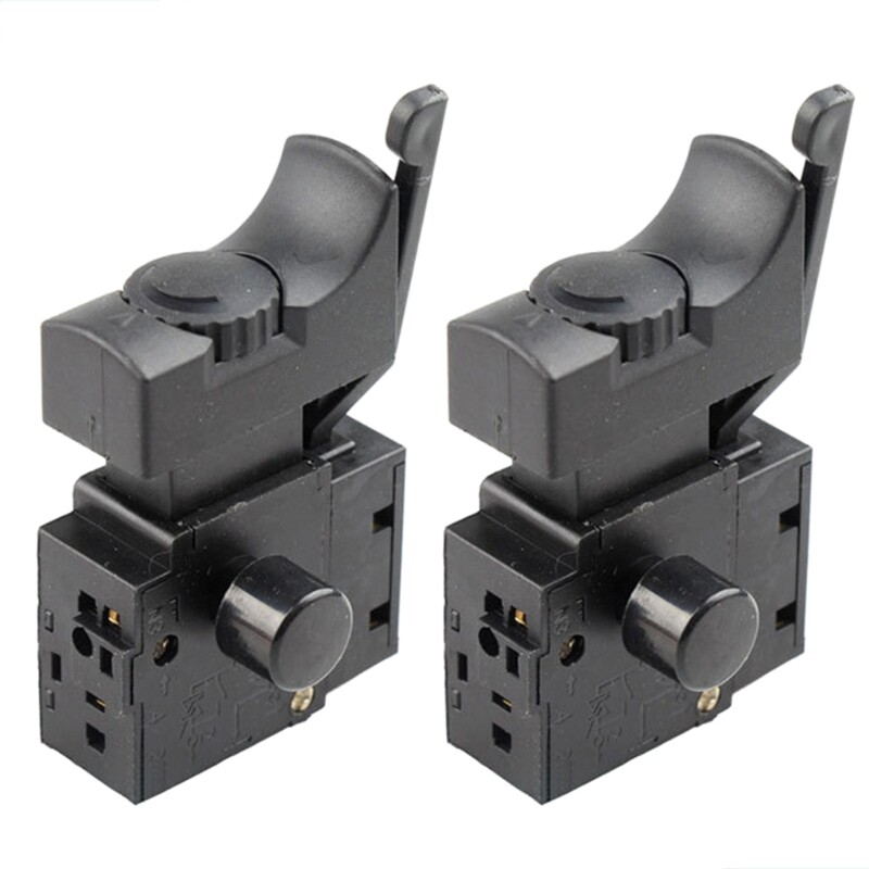 2 chiếc fa2-6/công cụ mở khóa 1bek, công tắc nút kích hoạt điều khiển tốc độ khoan điện 6a 250v 5e4