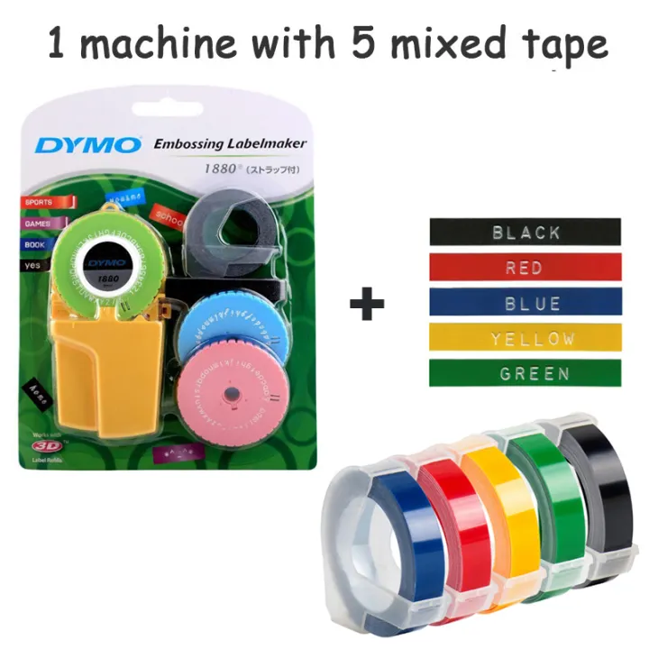 dymo label maker plastic tape
