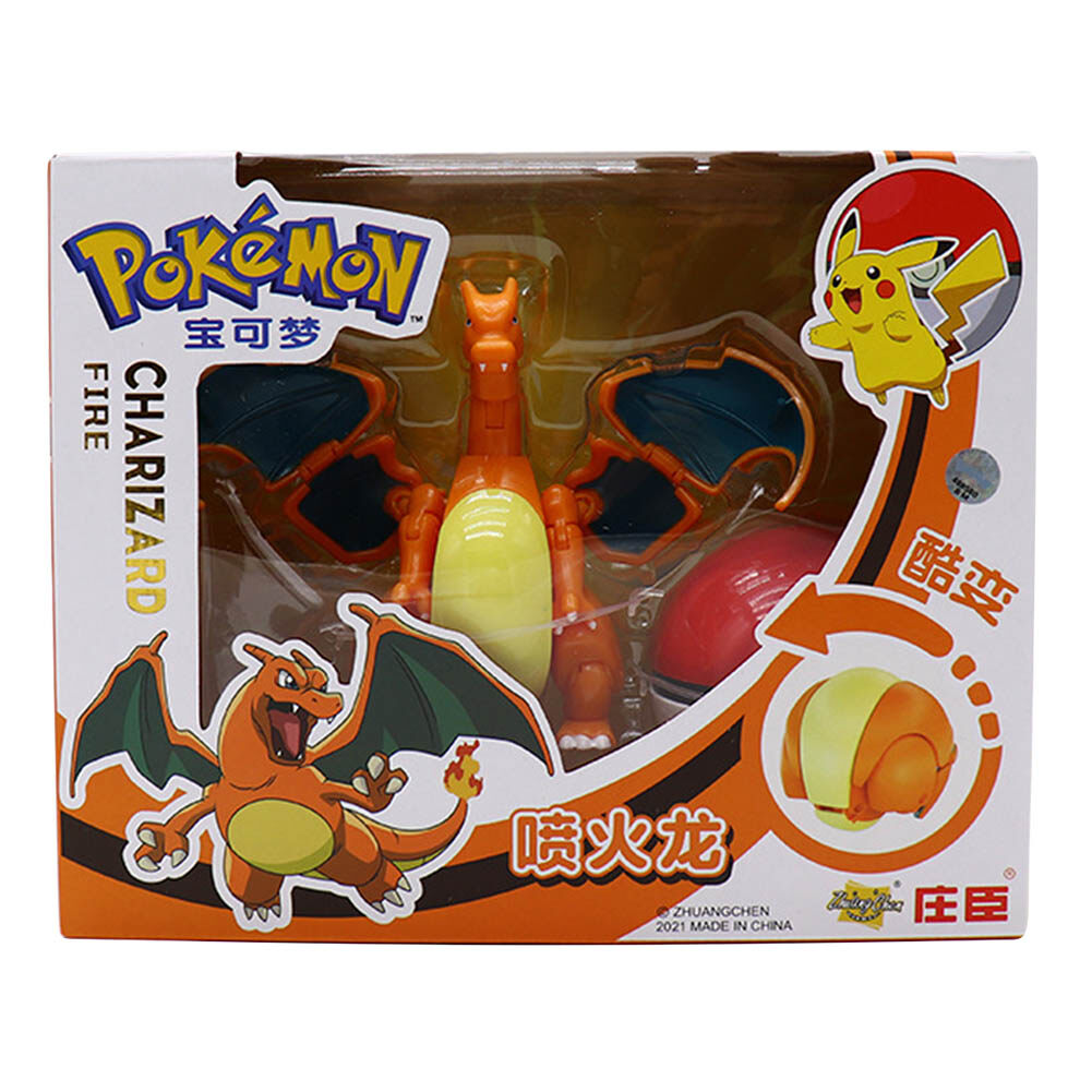 Anime Pokemon Flip Explosion Poke Ball Super Dream Fire-Breathing ...