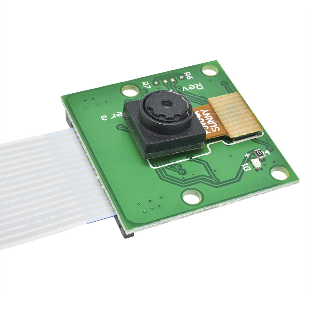 diymore Raspberry Pi 3 B + Camera Mô-đun camera 5 MP OV5647 Tương thích với webcam Raspberry Pi 3 Model B + Plus / 3/2