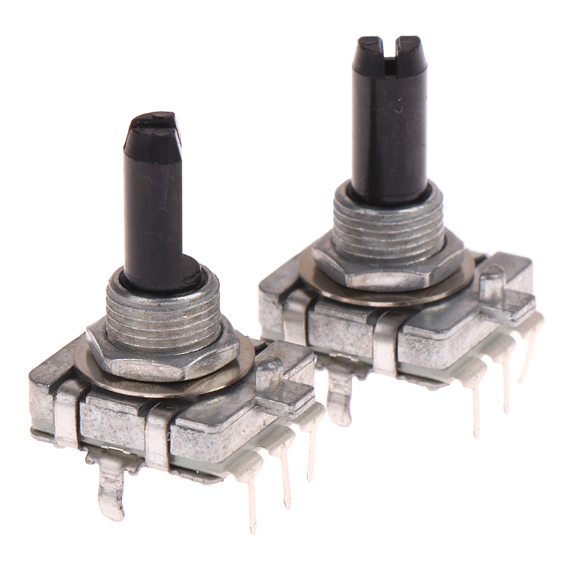 2x EC16 Rotary Encoder With Pushbutton – Digital Audio Pulse Potentiometer 24