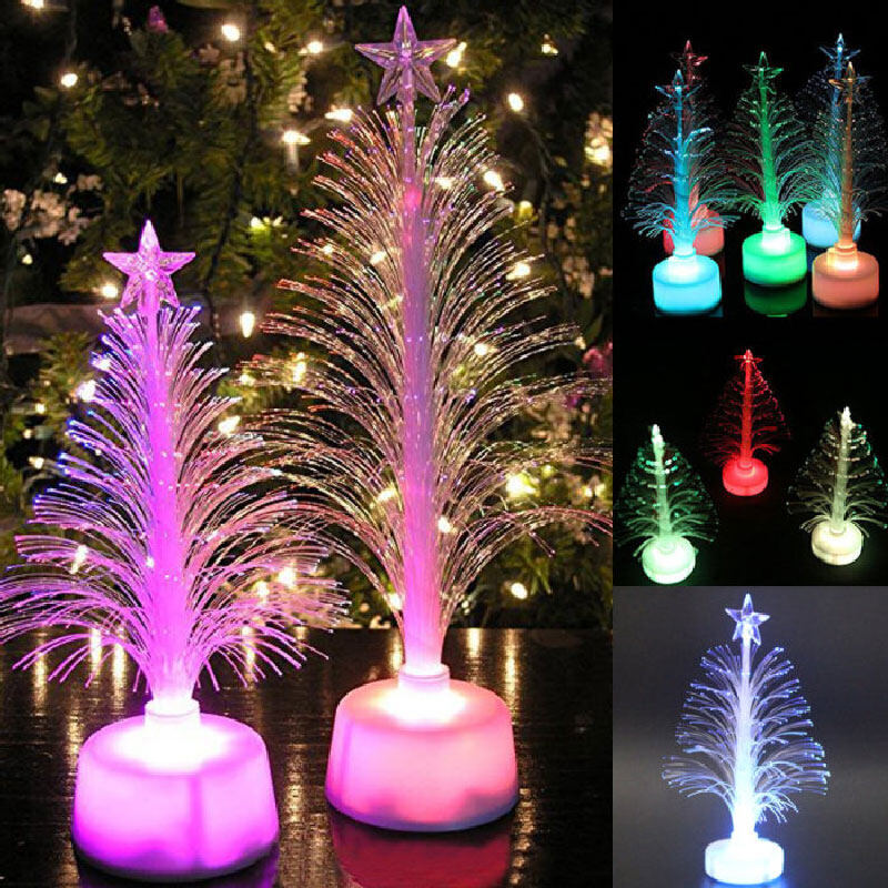 1pcs Christmas Xmas LED Light Tree Color Changing Lamp Party Ornament Home Decor