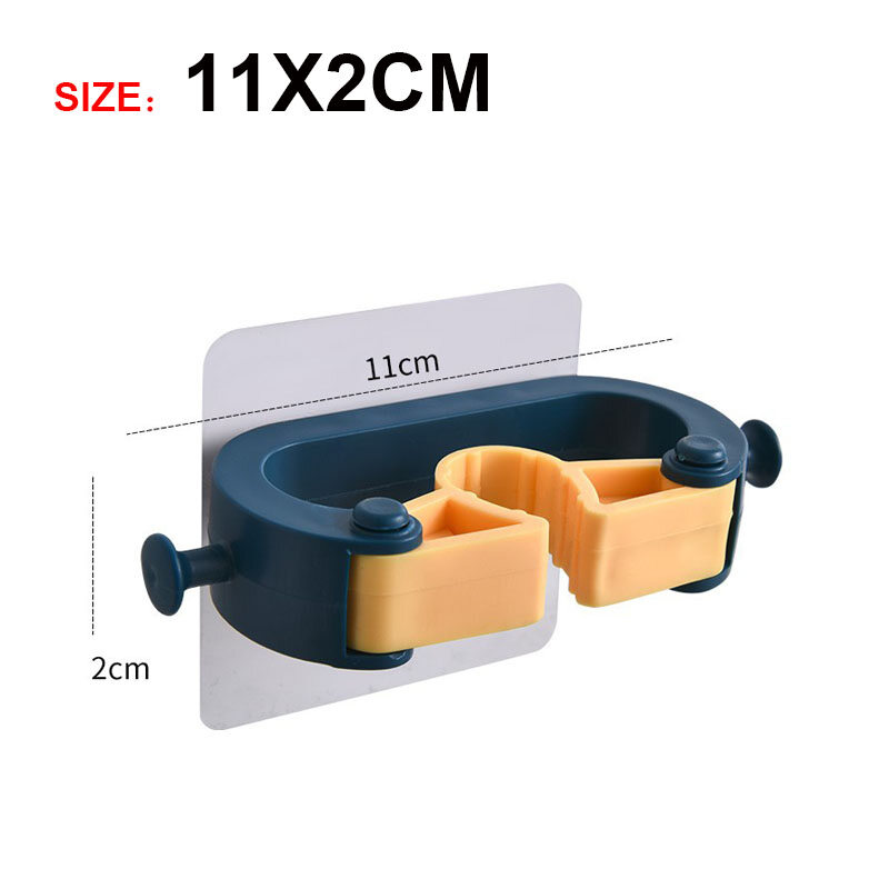 Mop and Broom Holder Hanger Storage Organizer Wall Mounted