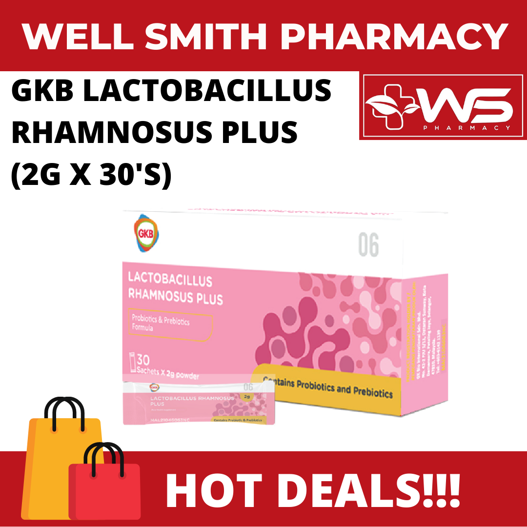 GKB LACTOBACILLUS RHAMNOSUS PLUS 2G X 30 S Lazada