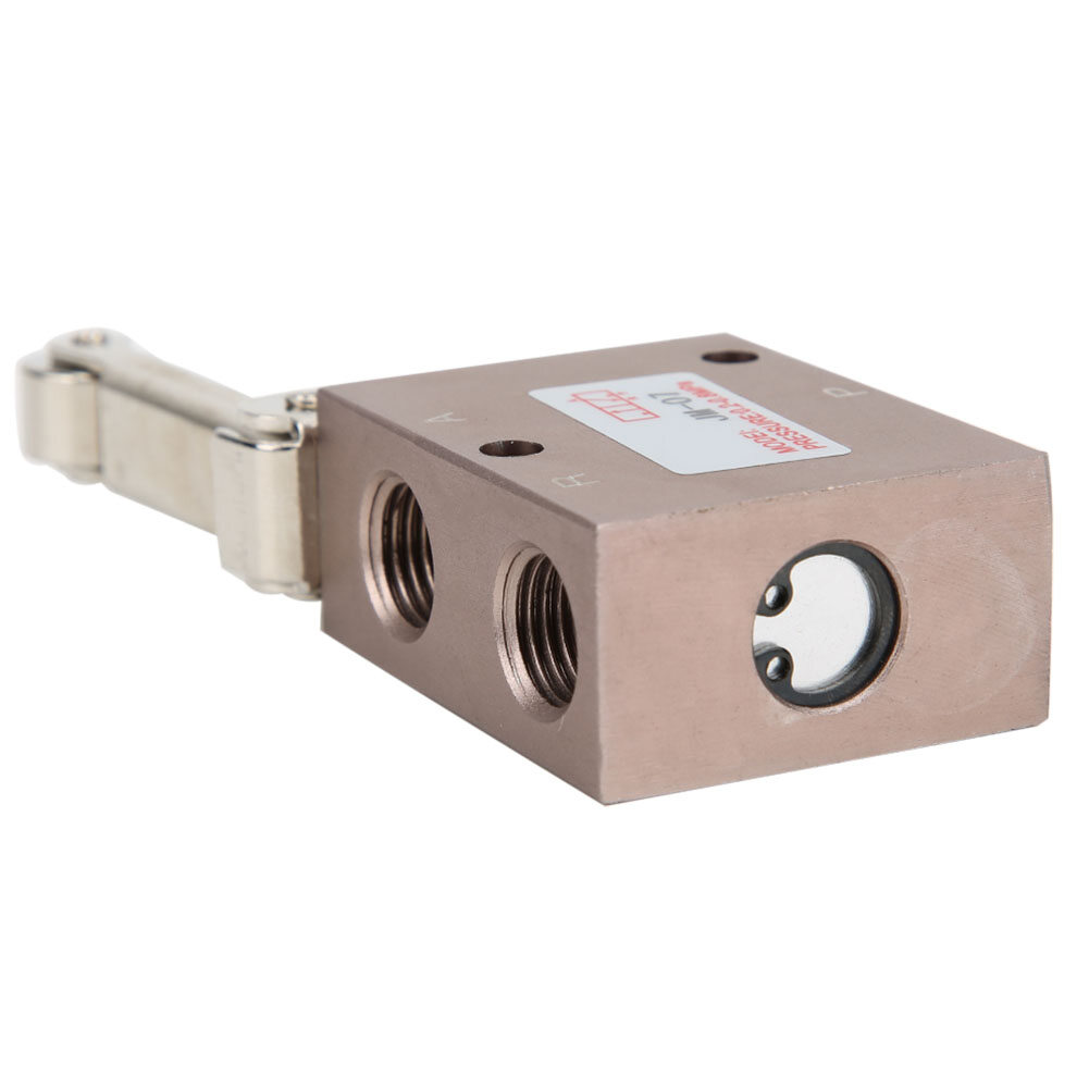 PT Mechanical Valve 1/4 Thread Roller Type Mechanical Pneumatic Valve 2 Position 3 Way