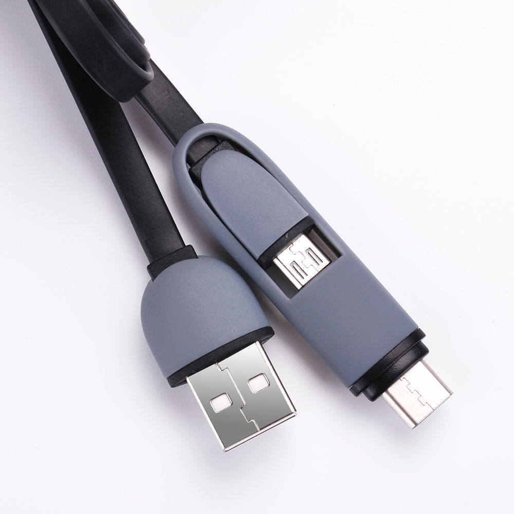 [Songful] 2in1 Type-C & Micro Bộ sạc nhanh cổng USB Cáp đồng bộ dữ liệu cho Type-C & Micro USB điện thoại Android