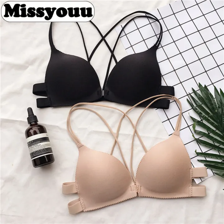 strappy push up bralette