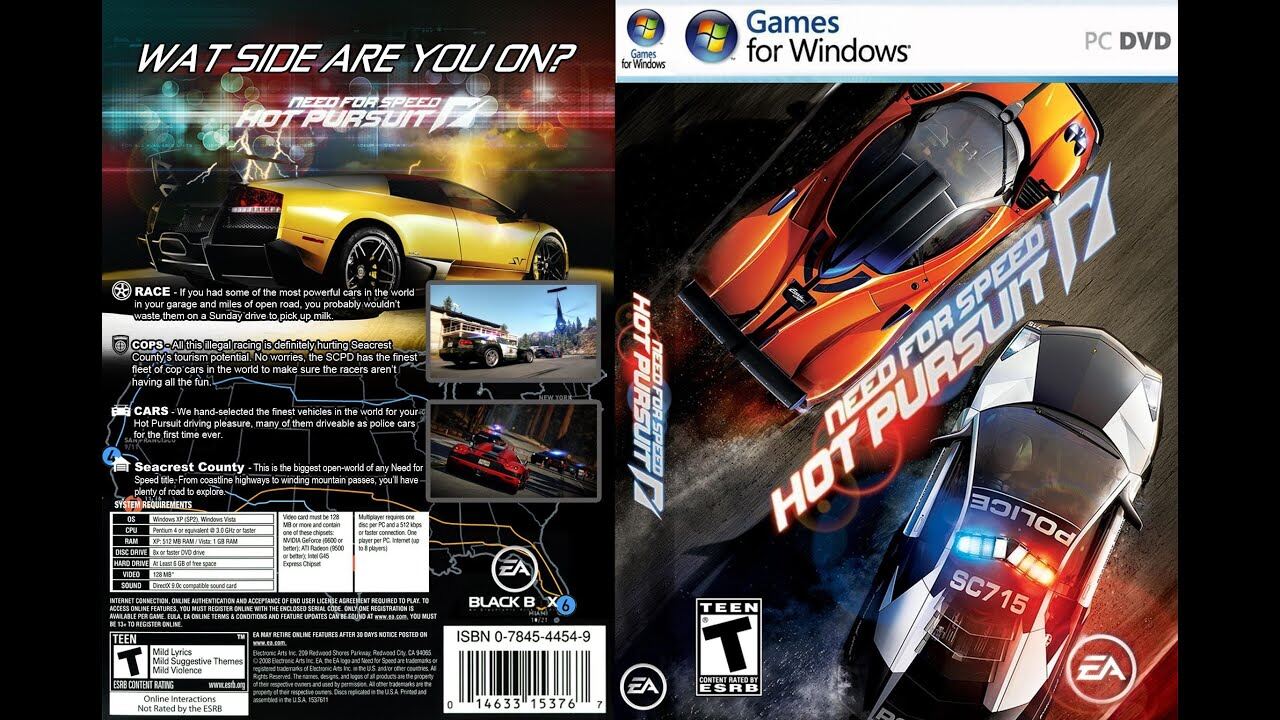 Need for Speed: Hot Pursuit, PC