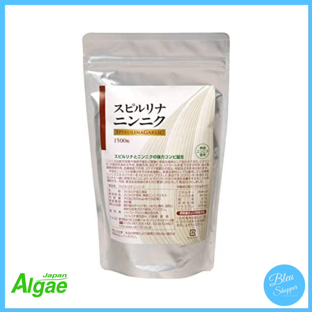 [PREORDER] Algae 螺旋藻 Japan Okinawa Spirulina Garlic Made In Japan