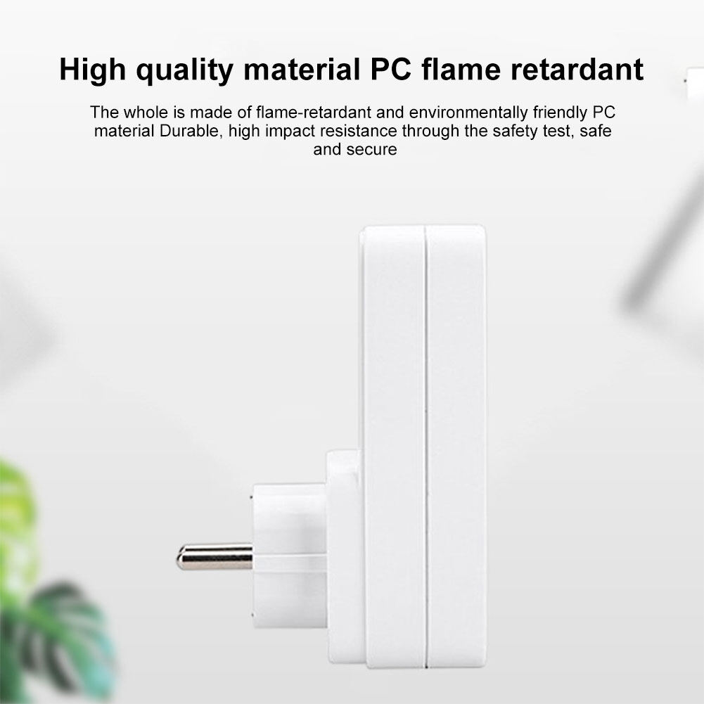 Rcyago điện áp tự động bảo vệ, 170-260V Ổ cắm điện áp bảo vệ ổn định điện áp bảo vệ rắc cắm Châu Âu an toàn tủ lạnh bảo vệ, đế Rơle trung gian cho nhà bếp, nhà